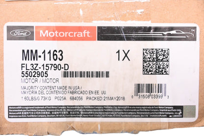 New OEM Motorcraft MM-1163, FL3Z-15790-D, 5502905 Sunroof Motor Assembly NOS