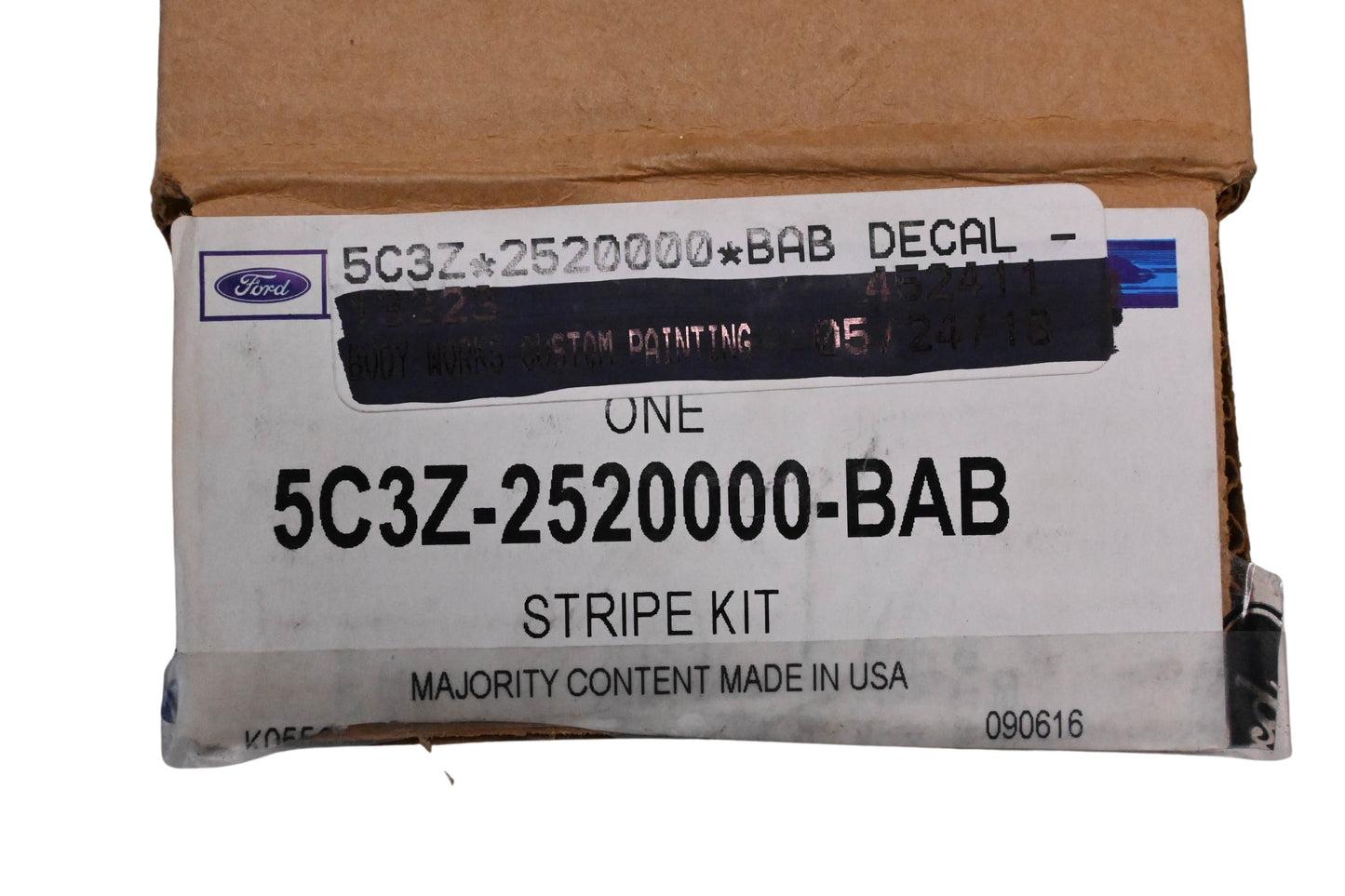 New OEM Ford 5C3Z-2520000-BAB Front Right Body Stripe Decal Kit NOS