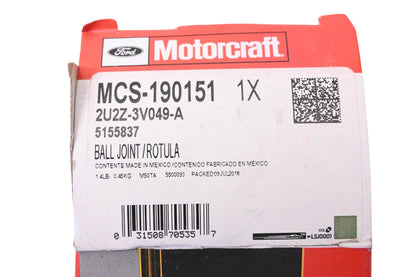 New OEM Motorcraft MCS-190151, 2U2Z-3V049-A, 5155837 Suspension Ball Joint Assembly Kit NOS