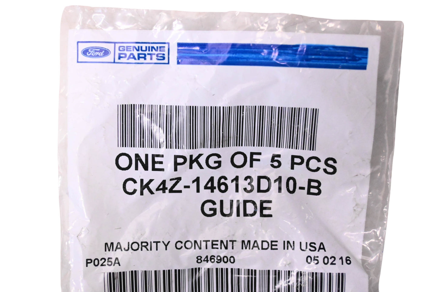 New OEM Ford CK4Z-14613D10-B Rear Seat Belt Guides Qty 5 NOS