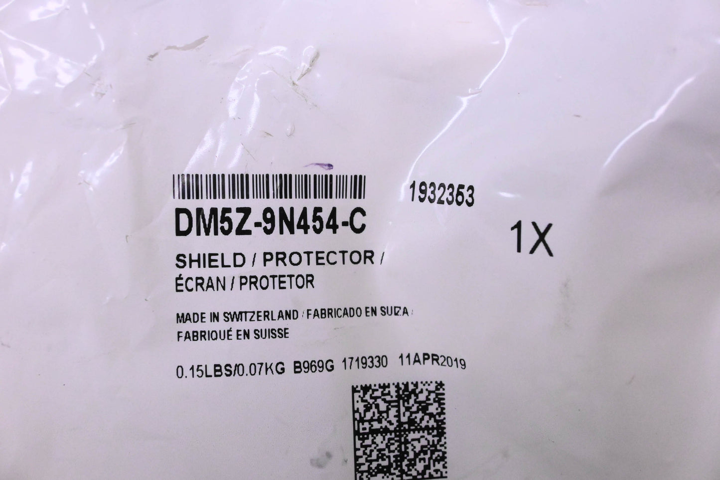 New OEM Ford DM5Z-9N454-C, 1932353 Upper Exhaust Heat Shield NOS