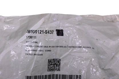 New OEM Ford W500121-S437, 1738111 Bolt NOS