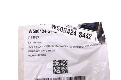 New OEM Ford W500424-S442, 5173983 EGR Cooler Bolt NOS