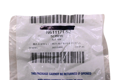 New OEM Ford N611171-S2 Screw NOS