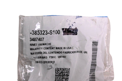 New OEM Ford 385323-S100, 3487407 Blind Rivet NOS