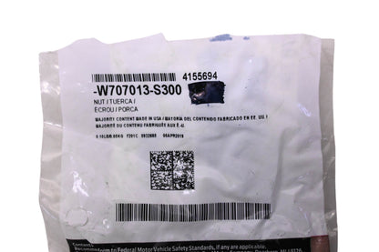 New OEM Ford W707013-S300, 4155694 Wiper Arm Hex Nut NOS