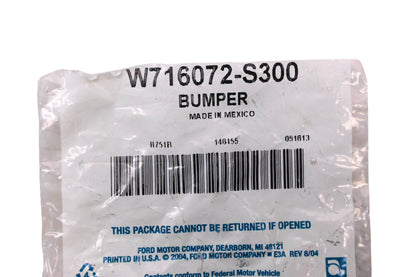 New OEM Ford W716072-S300 Glove Box Door Bumpers Qty 2 NOS