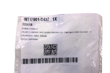 New OEM Ford W717901-S437, 5326558 Screw NOS