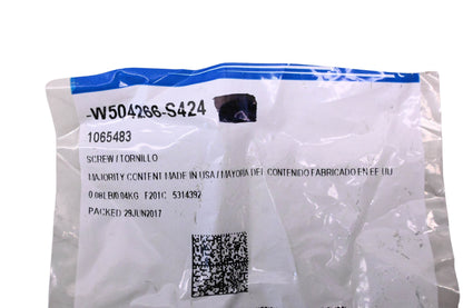 New OEM Ford W504266-S424, 1065483 Pane Head Self Tapping Screw NOS