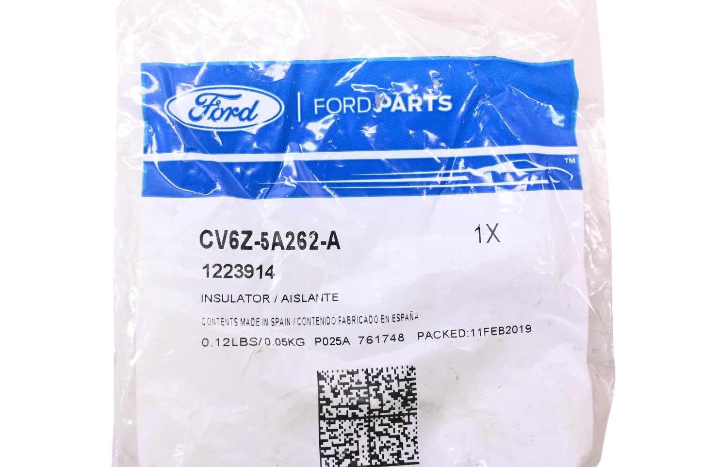 New OEM Ford CV6Z-5A262-A, 1223914 Red Muffler & Pipe Insulator NOS
