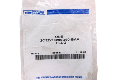 New OEM Ford 2C3Z-99290D90-BAA Quarter Panel Plug NOS