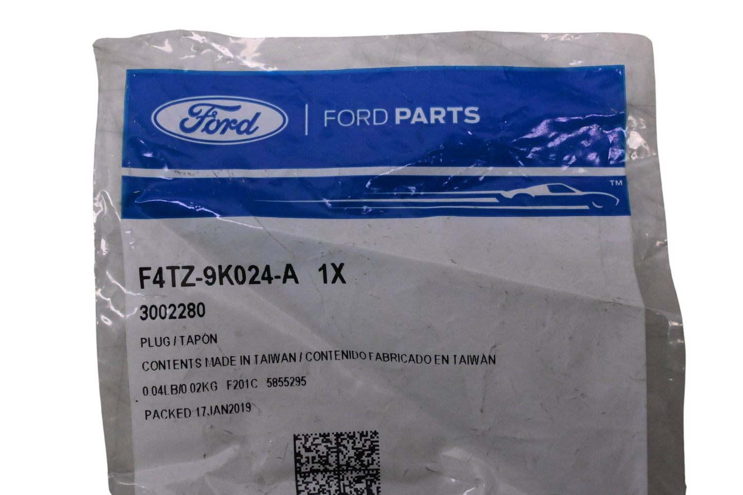 New OEM Ford F4TZ-9K024-A, 3002280 Plug NOS