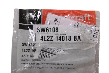 New OEM Motorcraft SW-6108, 4L2Z-14018-BA Door Open Warning Switch Assembly NOS