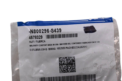 New OEM Ford N800296-S439, 4578329 Front Bumper Mount Plate U-Nuts Qty 2 NOS