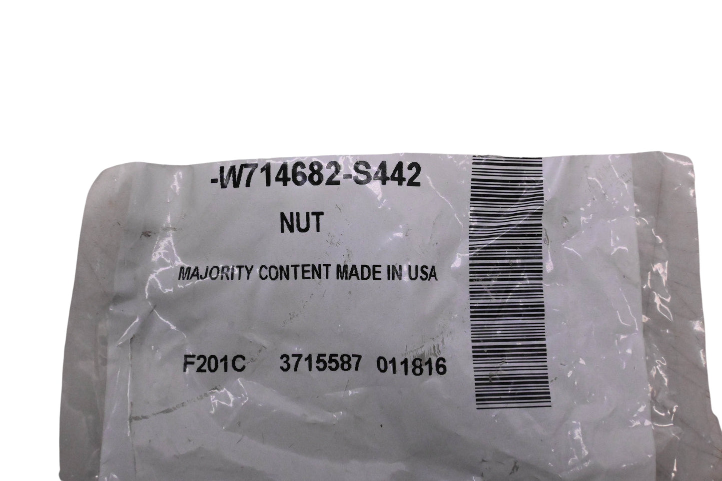 New OEM Ford W714682-S442 Strut Mount Nut NOS