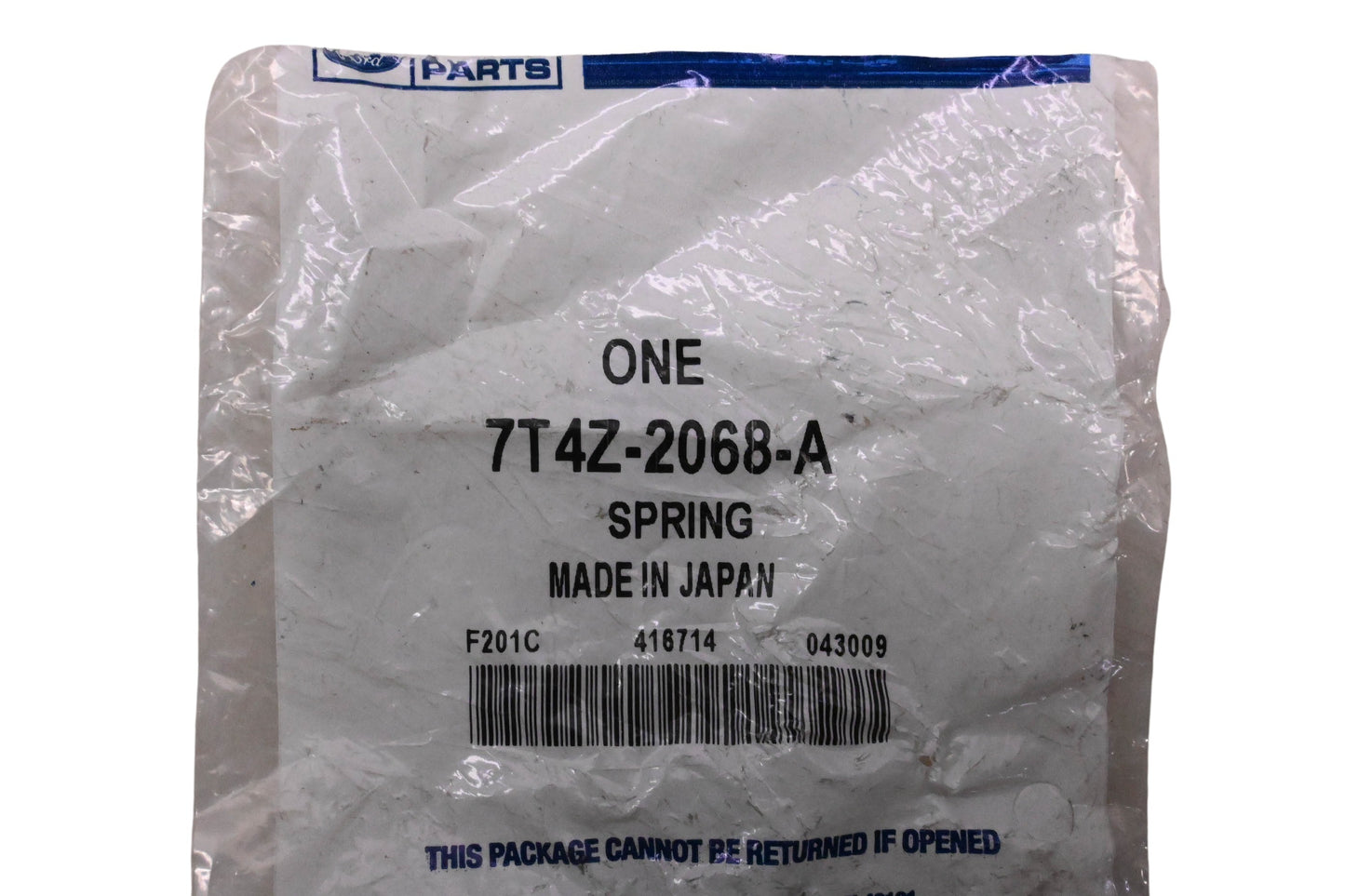 New OEM Ford 7T4Z-2068-A Retainer Spring NOS
