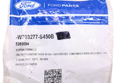 New OEM Ford W703277-S450B, 5283094 Radiator Core Upper Support Bolt & Washer Assemblies Qty 2 NOS