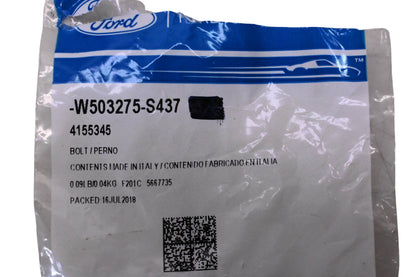 New OEM Ford W503275-S437, 4155345 Camshaft Sensor Bolt & Washer Assemblies Qty 2 NOS