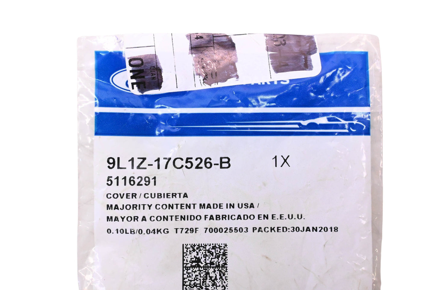 New OEM Ford 9L1Z-17C526-B, 5116291 Rear Windshield Wiper Arm Cap NOS