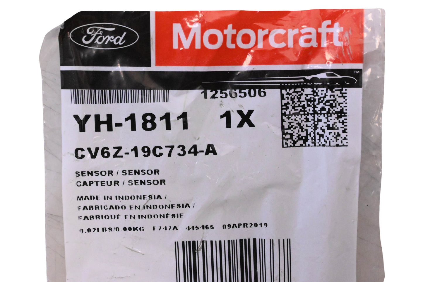 New OEM Motorcraft YH-1811, CV6Z-19C734-A, 1256506 HVAC Temperature Sensor Assembly NOS