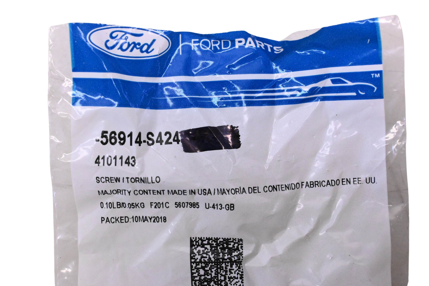 New OEM Ford 56914-S424, 4101143 Door Trim Panel Screws Qty 2 NOS