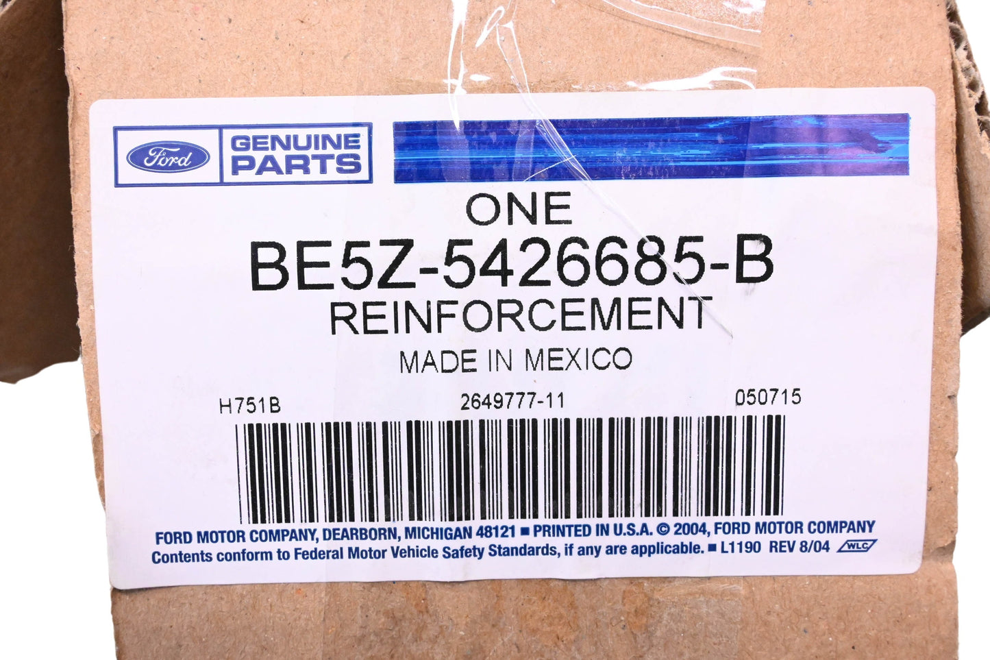 New OEM Ford BE5Z-5426685-B Rear Left Door Handle Assembly NOS