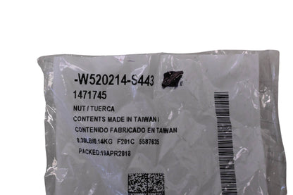 New OEM Ford W520214-S443, 1471745 Lower Control Arm Nuts Qty 3 NOS