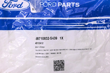 New OEM Ford W710832-S439, 4610412 Rear Insulator Bolt NOS