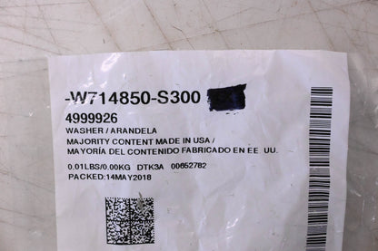New OEM Ford W714850-S300, 4999926 Washer NOS