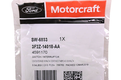 New OEM Motorcraft SW-6033, 3F2Z-14018-AA, 4591170 Door Jamb Switch Assembly NOS