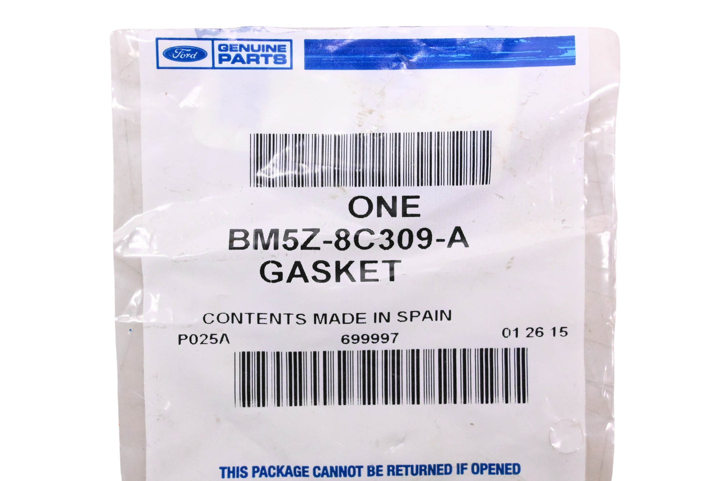 New OEM Ford BM5Z-8C309-A Gasket NOS