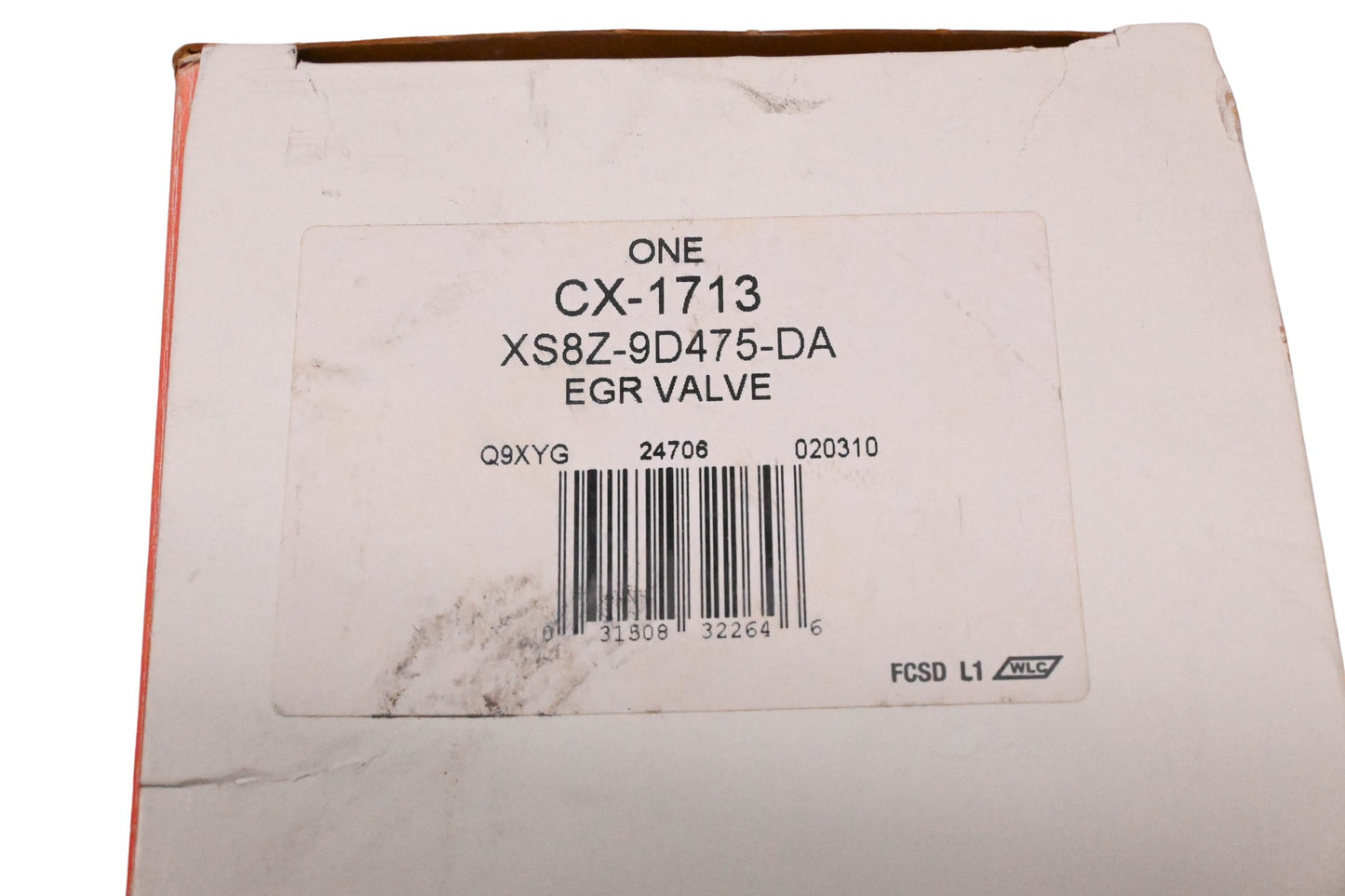 New OEM Motorcraft CX-1713, XS8Z-9D475-DA Exhaust Gas Recirculation Valve Assembly NOS