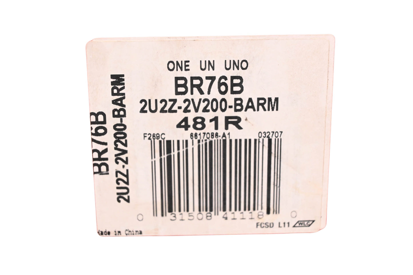 New OEM Motorcraft BR76B, 2U2Z-2V200-BARM, 481R Rear Drum Brake Shoe Kit NOS