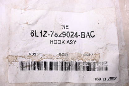 New OEM Ford 6L1Z-7829024-BAC Black Hook Assembly NOS