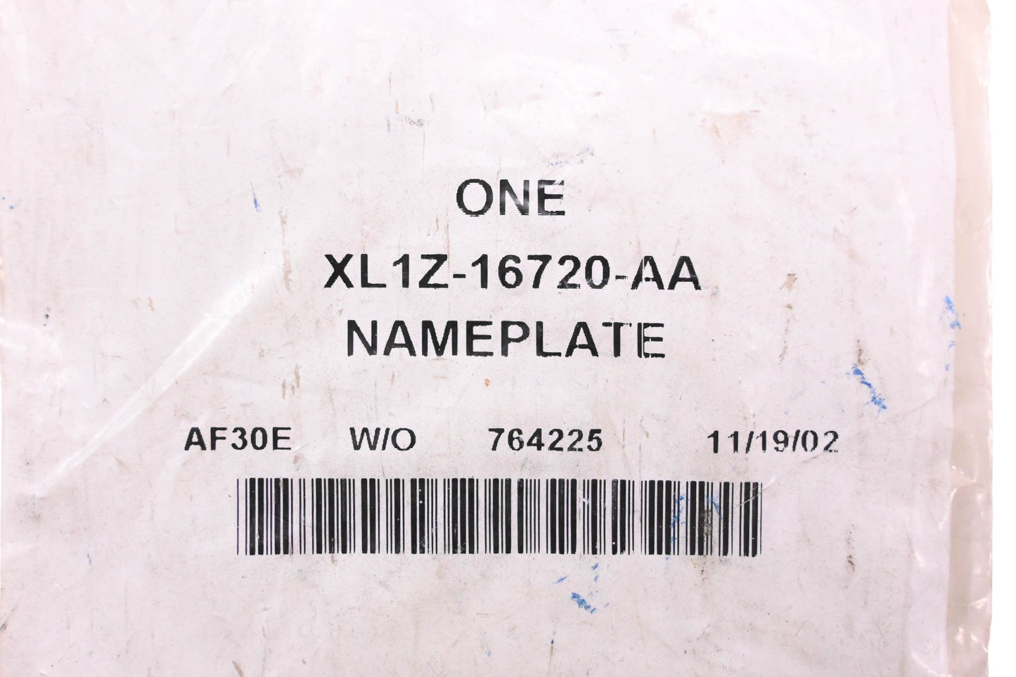 New OEM Ford XL1Z-16720-AA Fender Emblem NOS