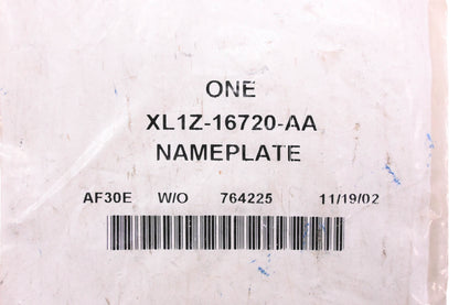 New OEM Ford XL1Z-16720-AA Fender Emblem NOS
