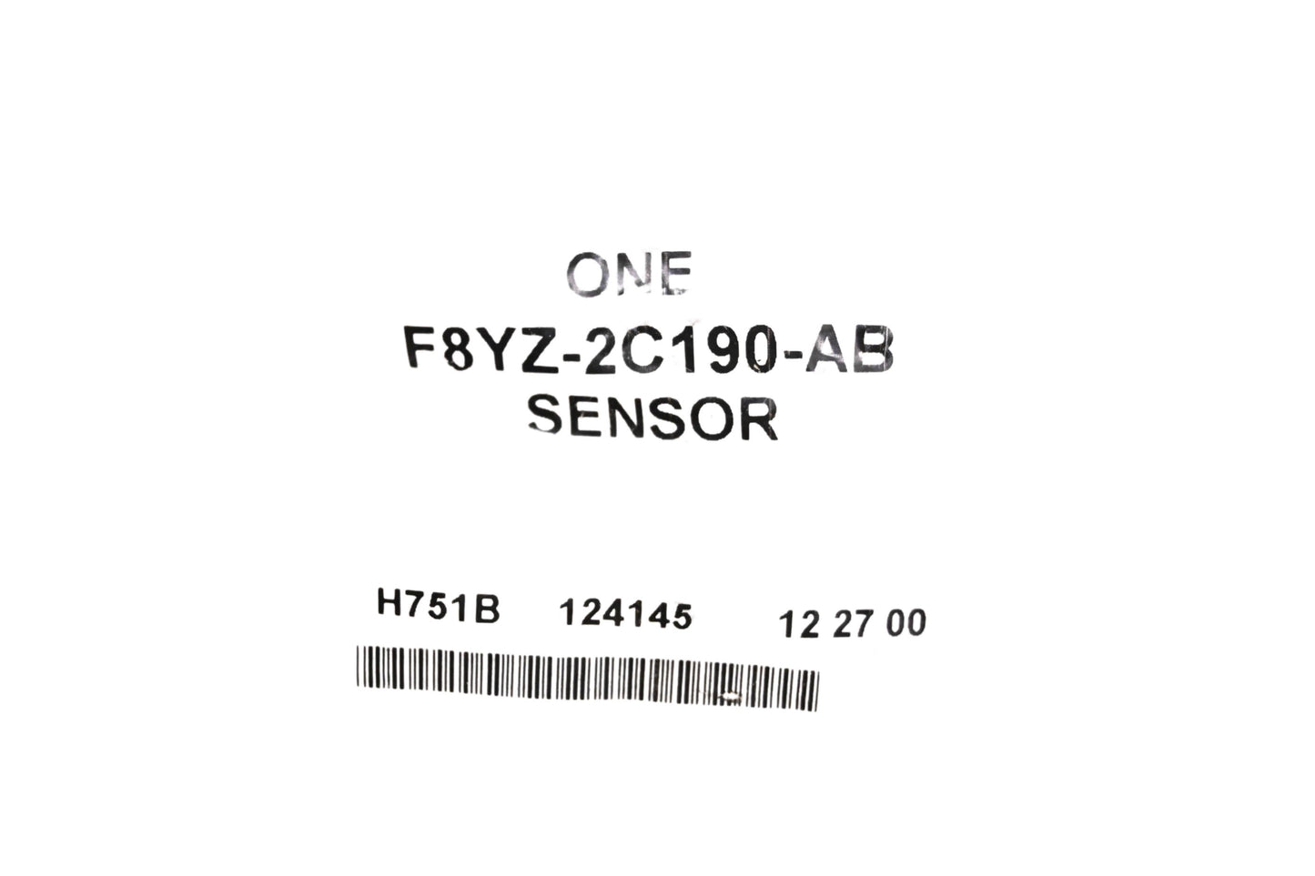 New OEM Ford F8YZ-2C190-AB Wheel Speed Sensor Assembly NOS