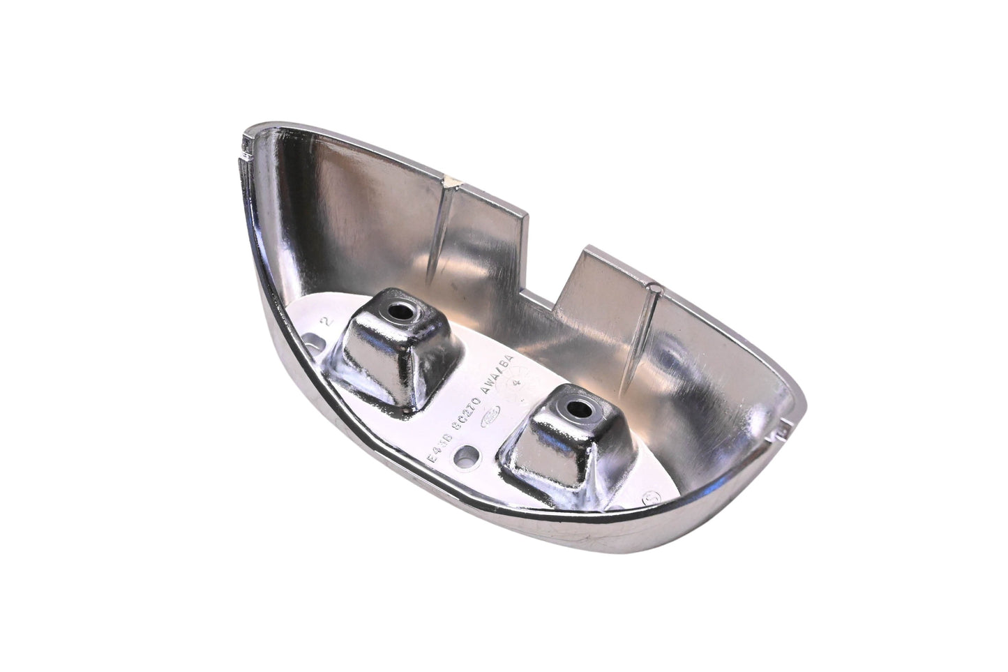 New OEM Ford E43Z-8C270-W Chrome Grille Emblem Base Plate NOS
