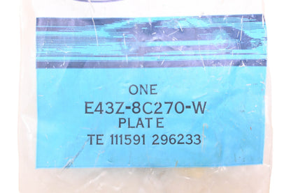 New OEM Ford E43Z-8C270-W Chrome Grille Emblem Base Plate NOS
