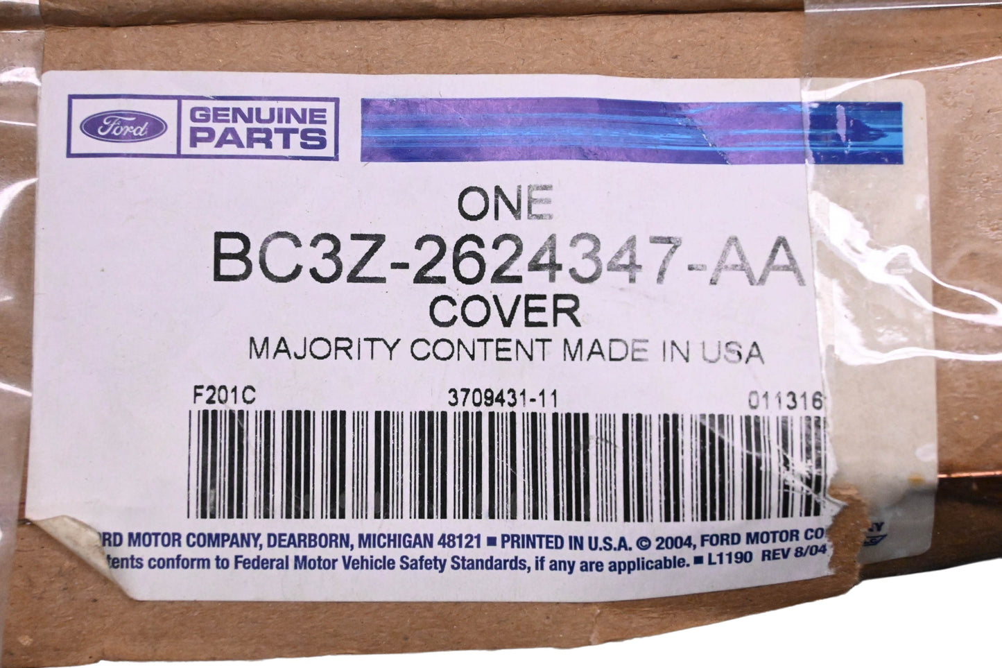 New OEM Ford BC3Z-2624347-AA Upper Center Pillar Trim Cover NOS