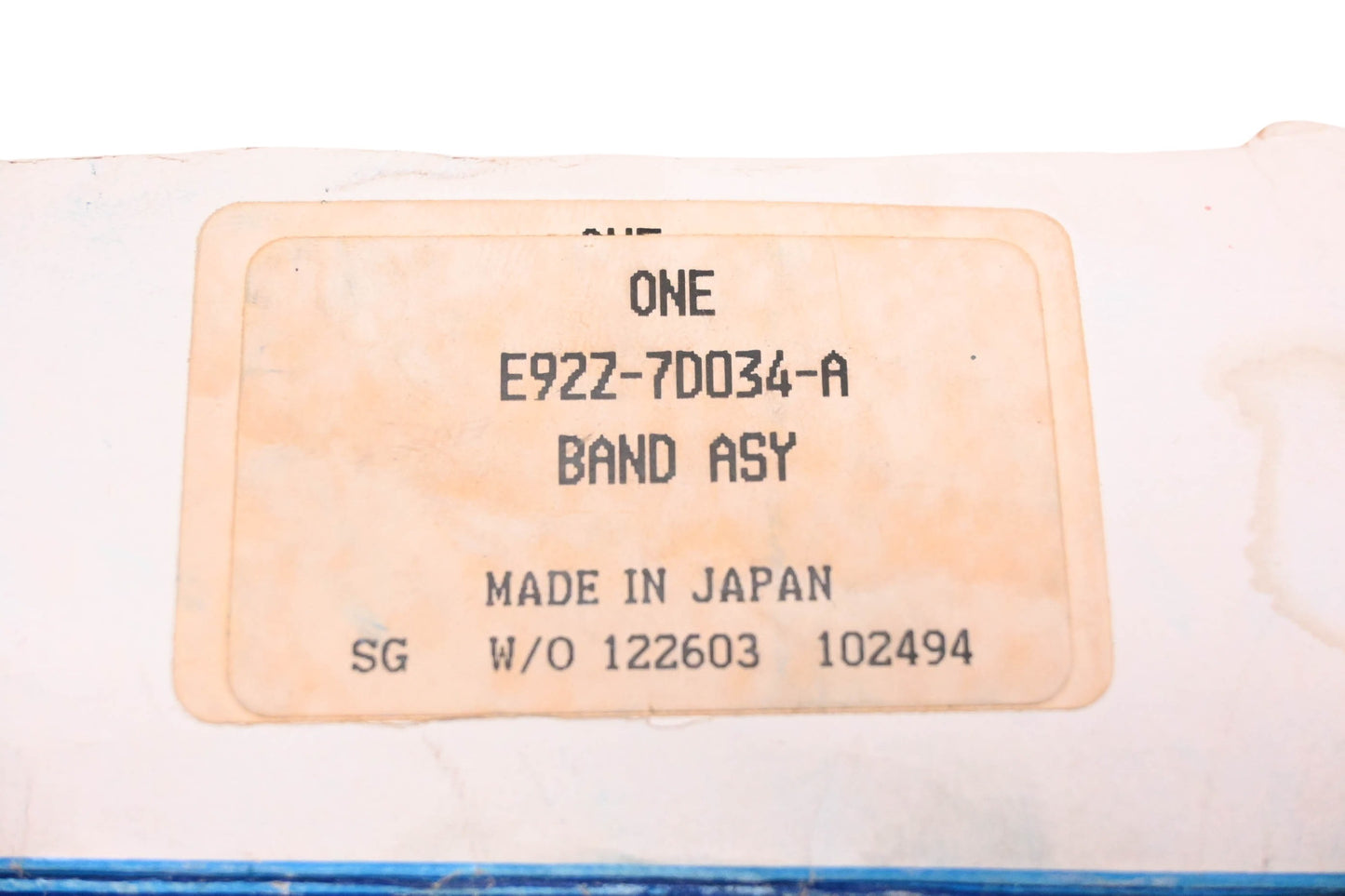 New OEM Ford E92Z-7D034-A Servo Band Assembly NOS