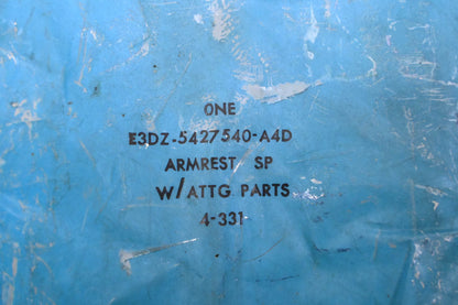 New OEM Ford E3DZ-5427540-A4D Red Interior Trim Armrest Assembly Kit NOS