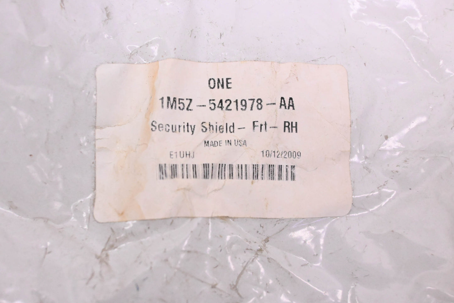 New OEM Ford 1M5Z-5421978-AA Right Side Shield NOS