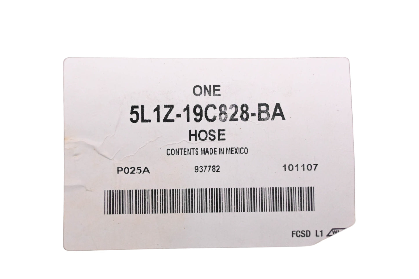 New OEM Ford 5L1Z-19C828-BA Hose Assembly NOS