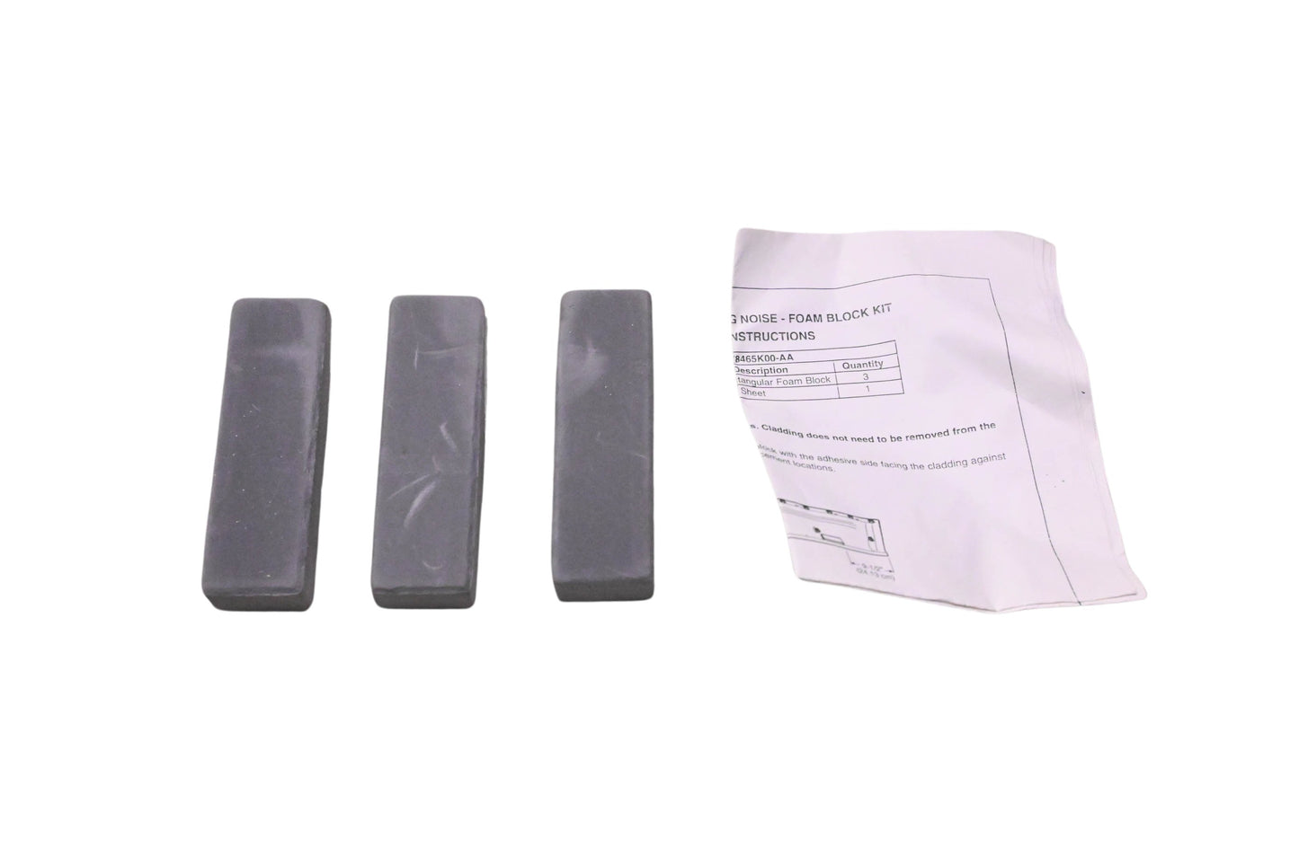 New OEM Ford 3L1Z-78465K00-AA Moulding Pad Kit NOS