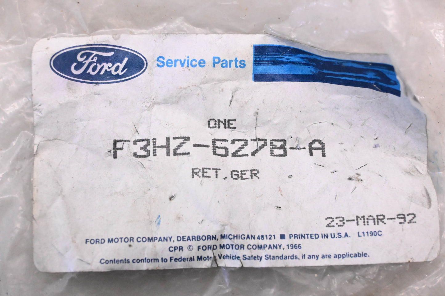 New OEM Ford F3HZ-6278-A Washer NOS