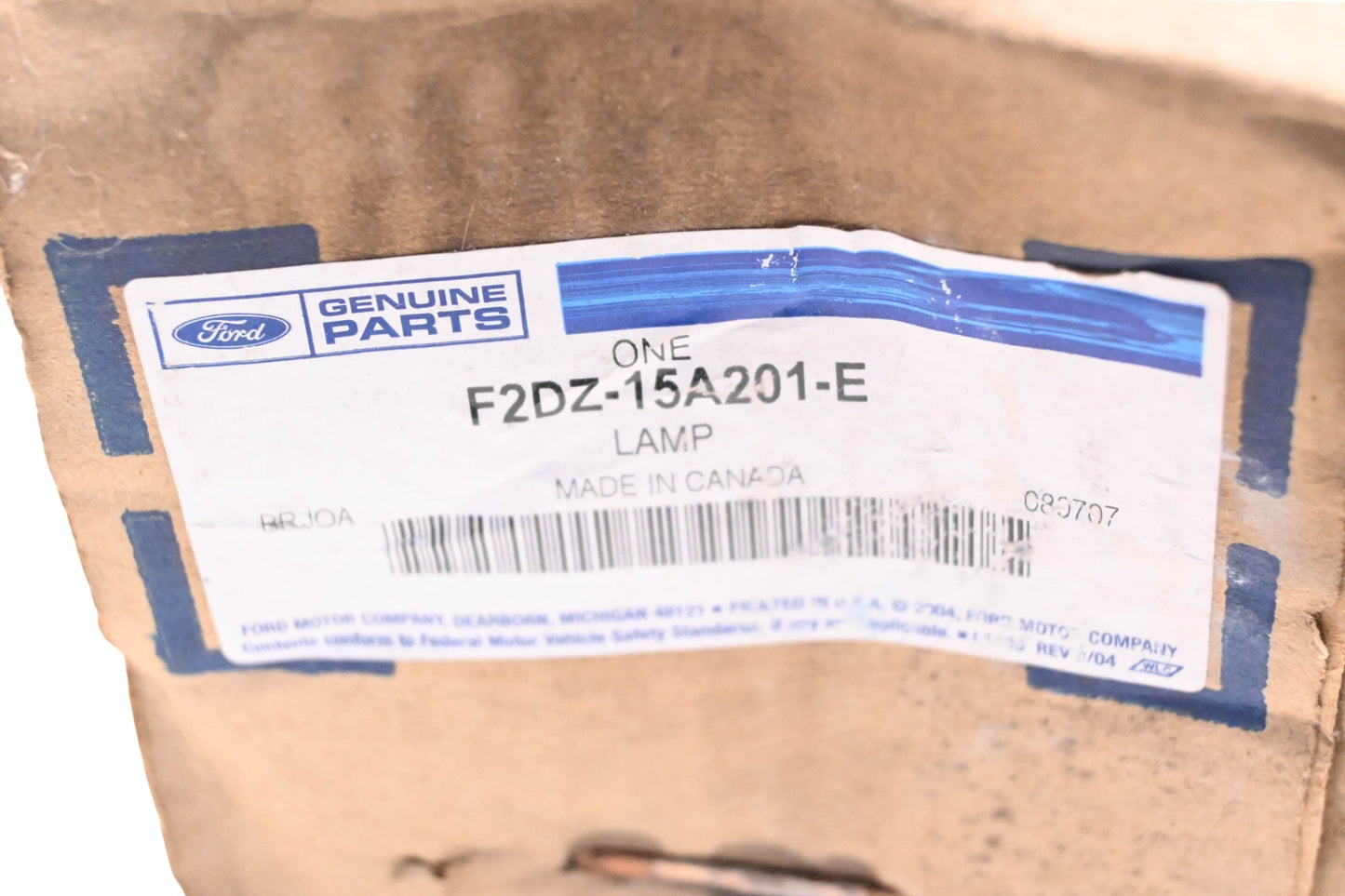 New OEM Ford F2DZ-15A201-E Right Side Corner Light Assembly NOS