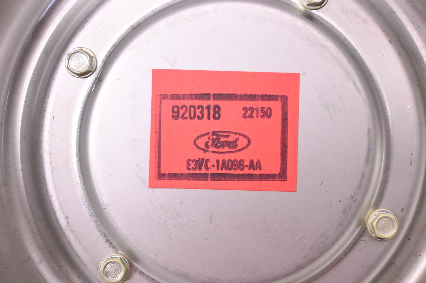 New OEM Ford E3VC-1A096-AA 6.5" Lincoln Brand Center Wheel Hub Cap NOS