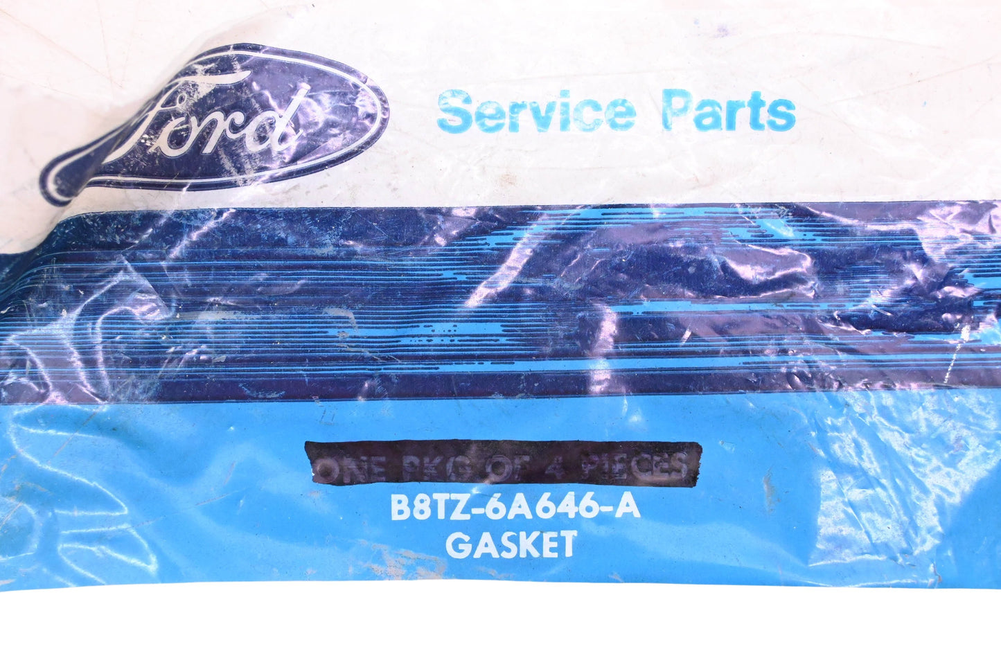New OEM Ford B8TZ-6A646-A Engine Crankcase Oil Cooler Gaskets Qty 2 NOS