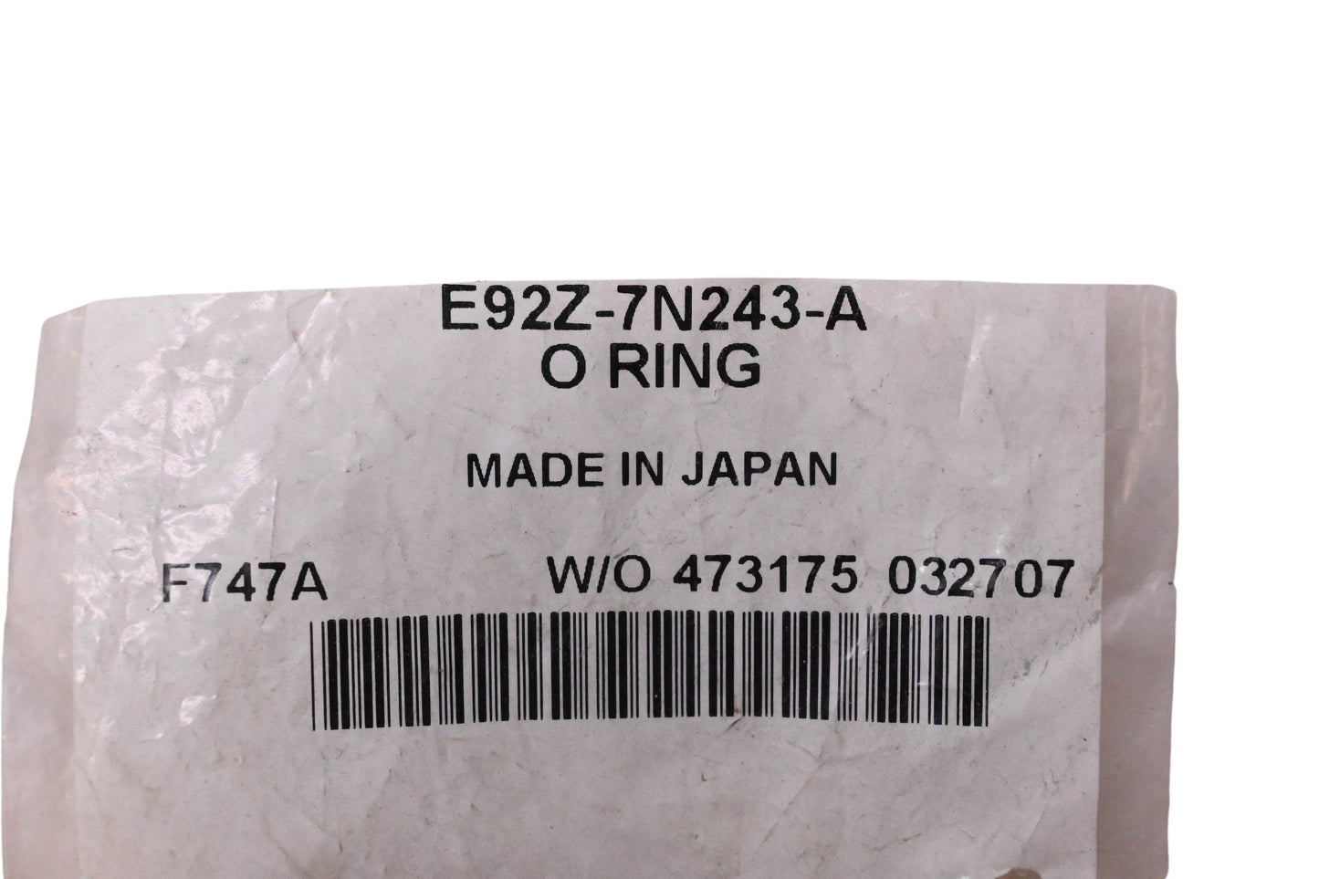 New OEM Ford E92Z-7N243-A Grommet/ O-Ring NOS